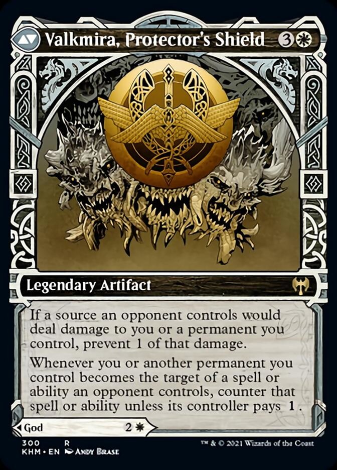 Reidane, God of the Worthy // Valkmira, Protector's Shield (Showcase) [Kaldheim] | Good Games Morley