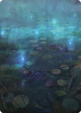 The Dead Marshes Art Card [The Lord of the Rings: Tales of Middle-earth Art Series] | Good Games Morley