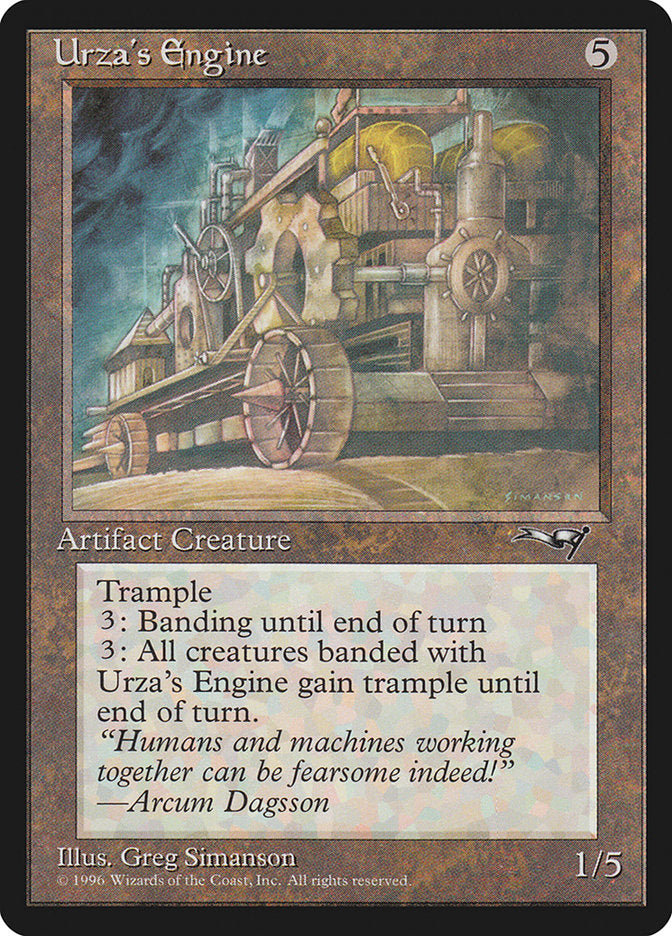 Urza's Engine [Alliances] | Good Games Morley