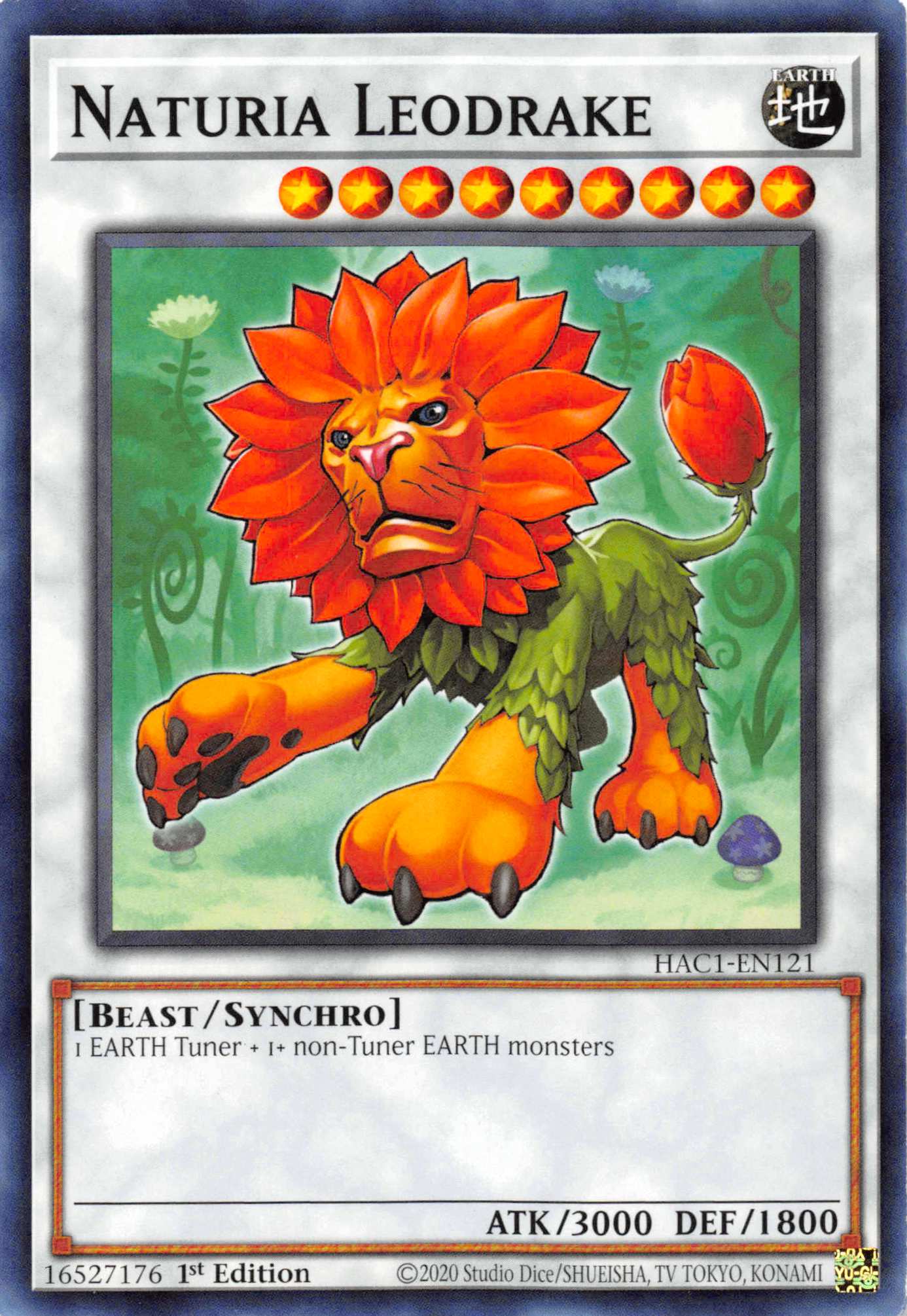 Naturia Leodrake [HAC1-EN121] Common | Good Games Morley