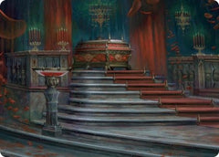 Edgar Markov's Coffin Art Card [Innistrad: Crimson Vow Art Series] | Good Games Morley