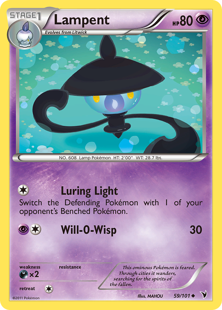 Lampent (59/101) [Black & White: Noble Victories] | Good Games Morley