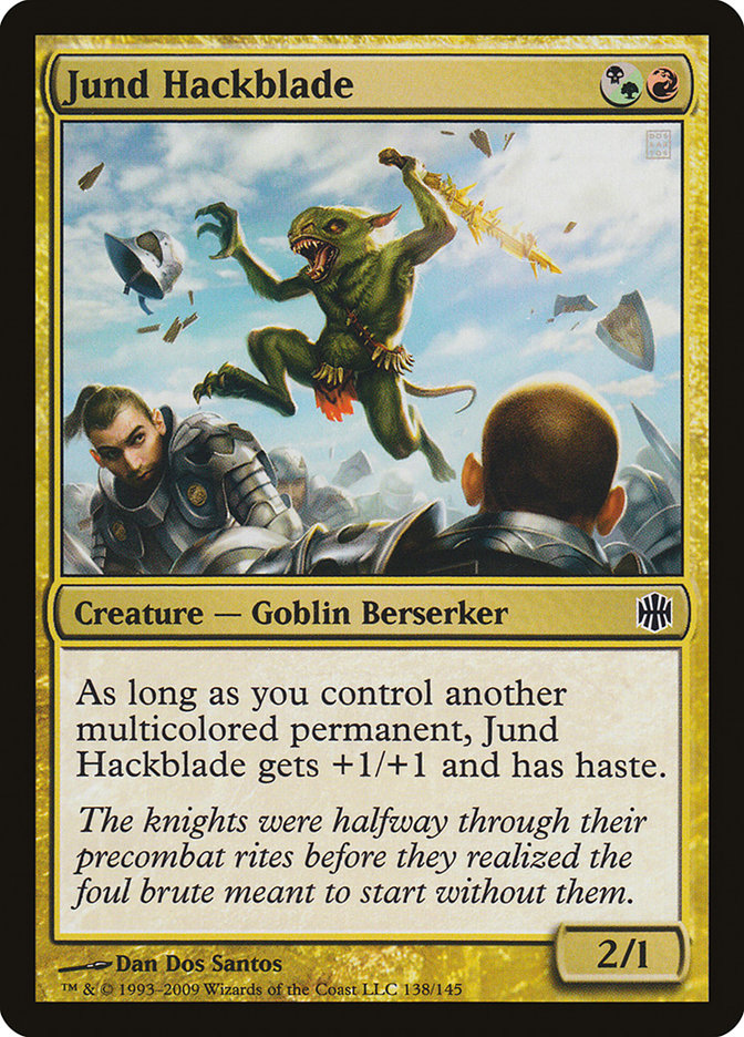 Jund Hackblade [Alara Reborn] | Good Games Morley