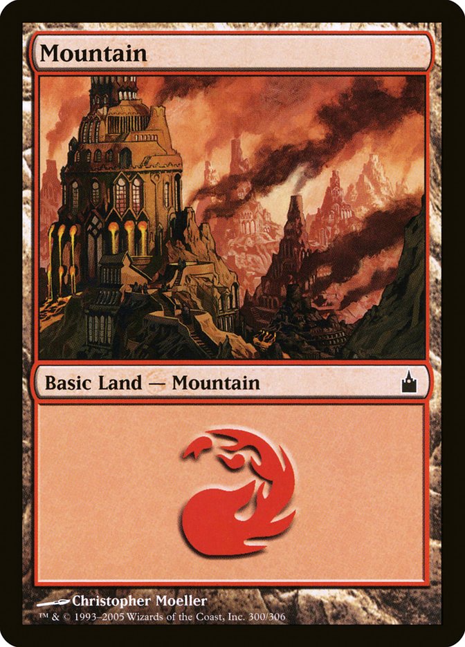 Mountain (300) [Ravnica: City of Guilds] | Good Games Morley