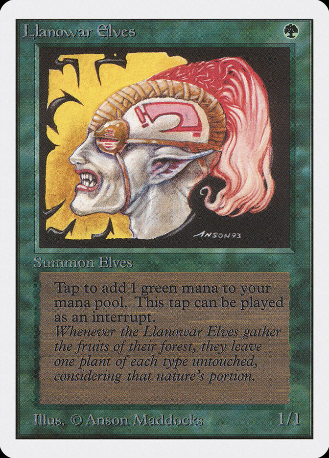 Llanowar Elves [Unlimited Edition] | Good Games Morley