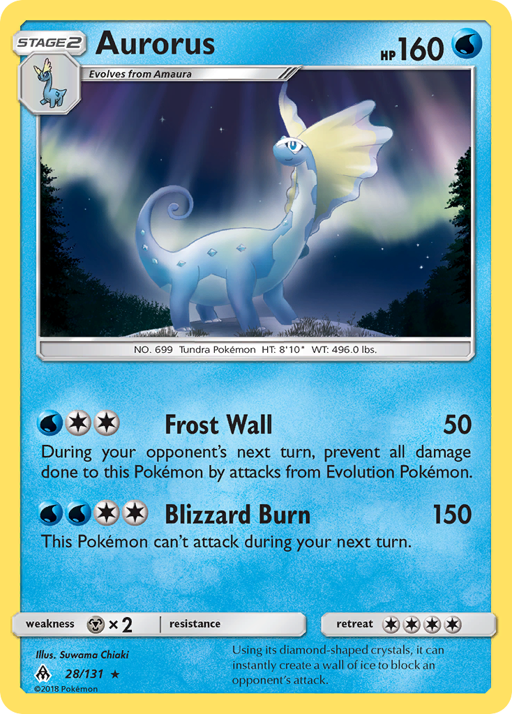 Aurorus (28/131) [Sun & Moon: Forbidden Light] | Good Games Morley