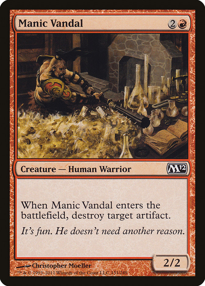 Manic Vandal [Magic 2012] | Good Games Morley