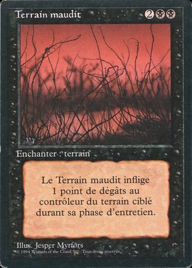 Cursed Land [Foreign Black Border] | Good Games Morley