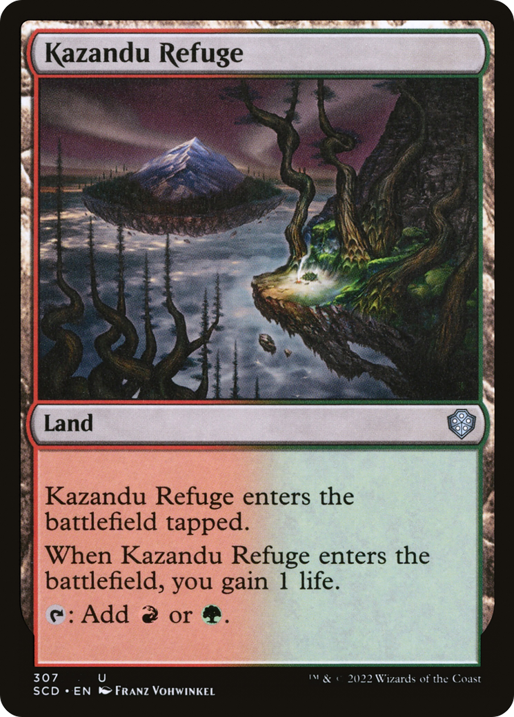 Kazandu Refuge [Starter Commander Decks] | Good Games Morley