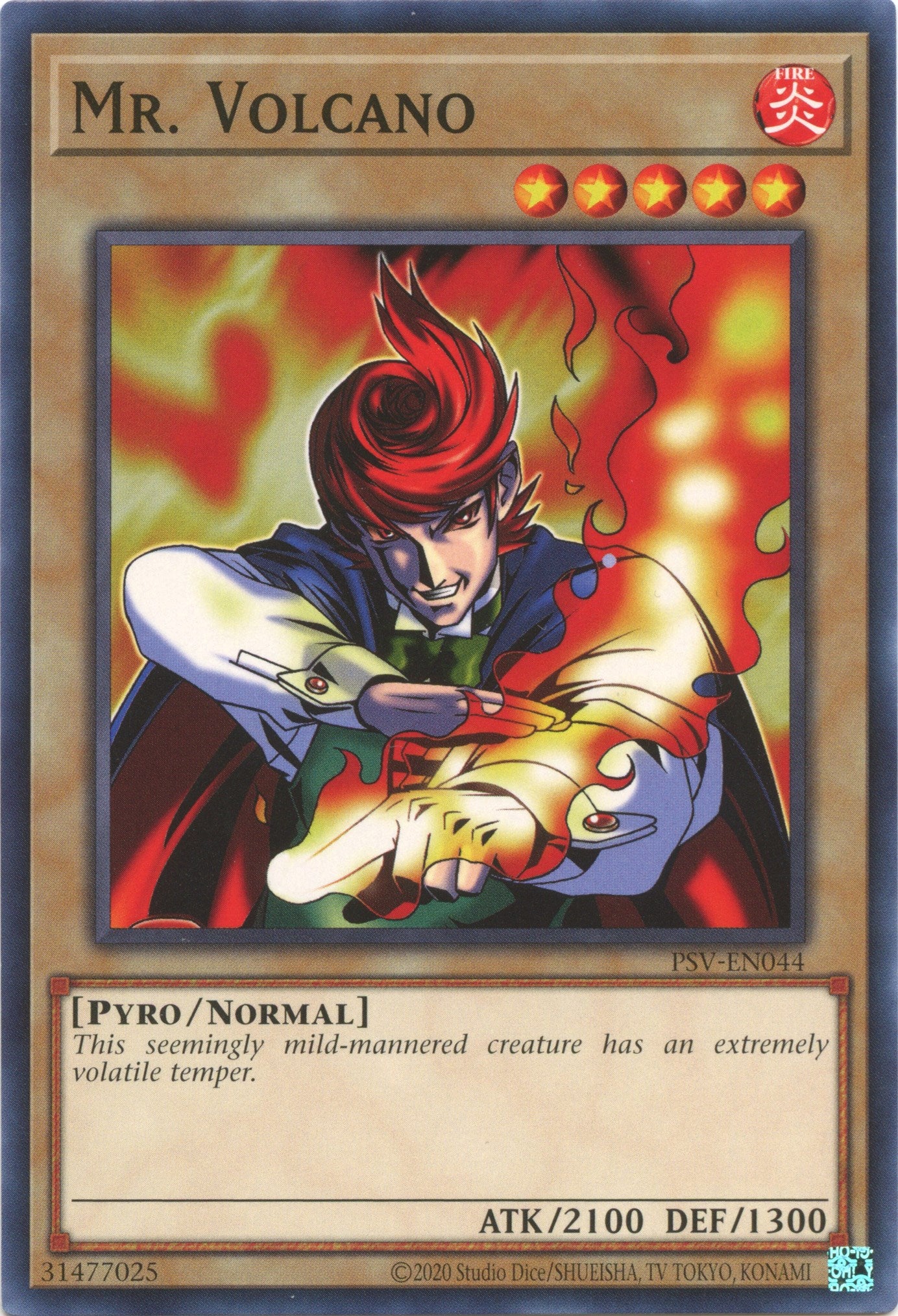 Mr. Volcano (25th Anniversary) [PSV-EN044] Common | Good Games Morley