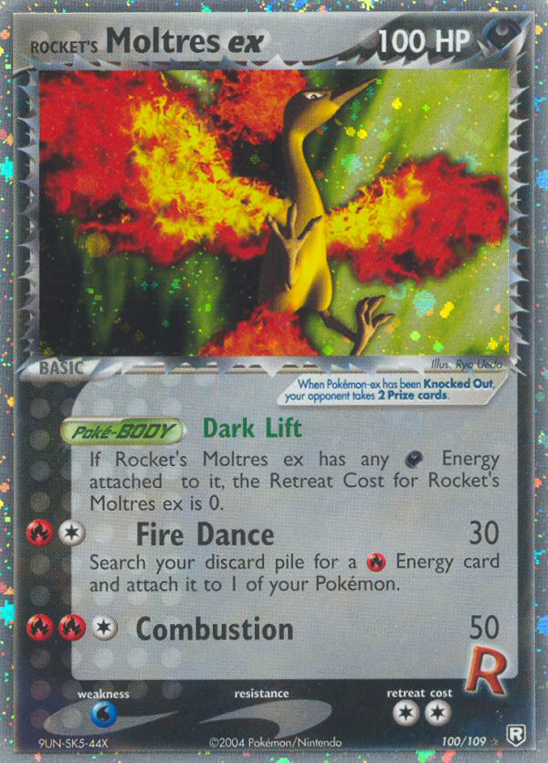 Rocket's Moltres ex (100/109) [EX: Team Rocket Returns] | Good Games Morley