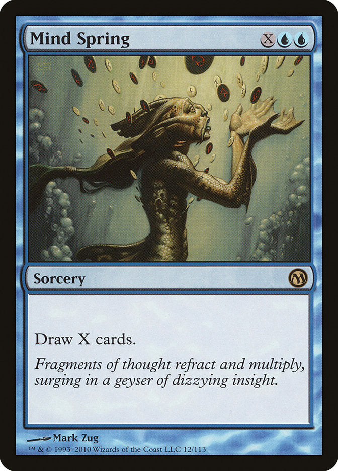 Mind Spring [Duels of the Planeswalkers] | Good Games Morley