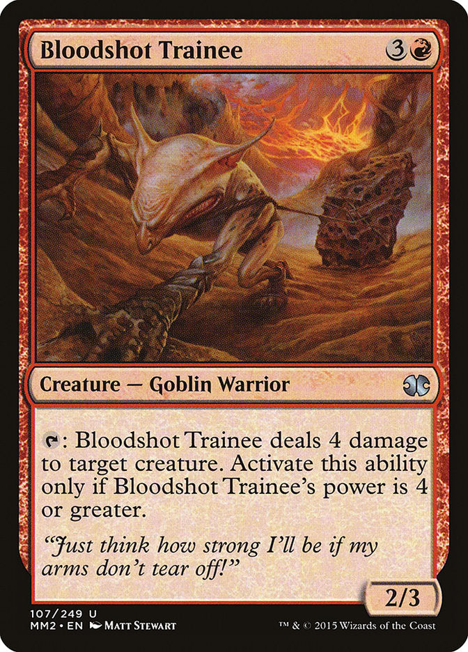 Bloodshot Trainee [Modern Masters 2015] | Good Games Morley