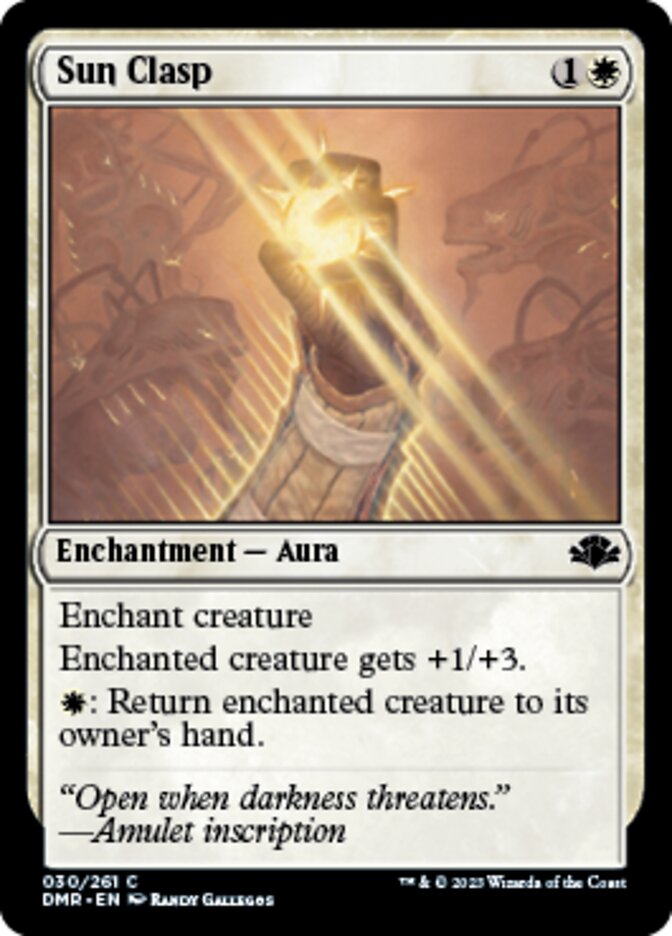 Sun Clasp [Dominaria Remastered] | Good Games Morley