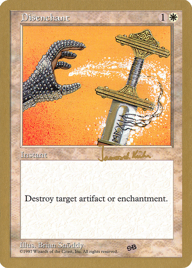 Disenchant (Janosch Kuhn) (SB) [World Championship Decks 1997] | Good Games Morley