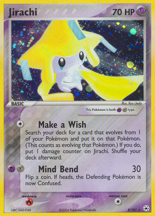 Jirachi (8/101) [EX: Hidden Legends] | Good Games Morley