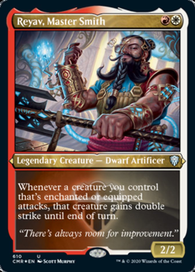 Reyav, Master Smith (Etched) [Commander Legends] | Good Games Morley