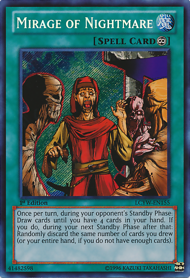 Mirage of Nightmare [LCYW-EN155] Secret Rare | Good Games Morley