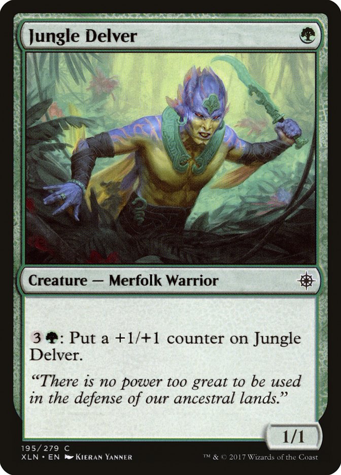 Jungle Delver [Ixalan] | Good Games Morley