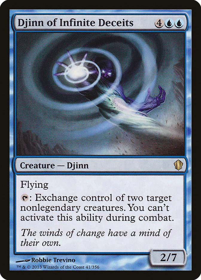 Djinn of Infinite Deceits [Commander 2013] | Good Games Morley