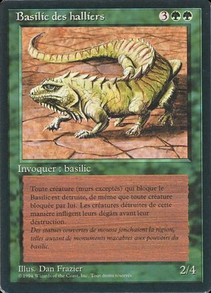 Thicket Basilisk [Foreign Black Border] | Good Games Morley