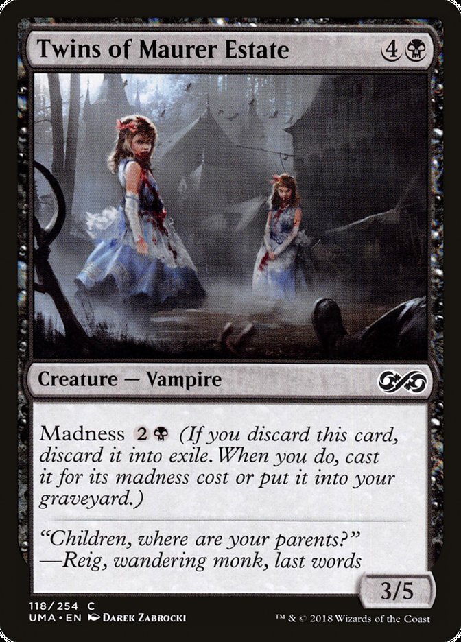 Twins of Maurer Estate [Ultimate Masters] | Good Games Morley