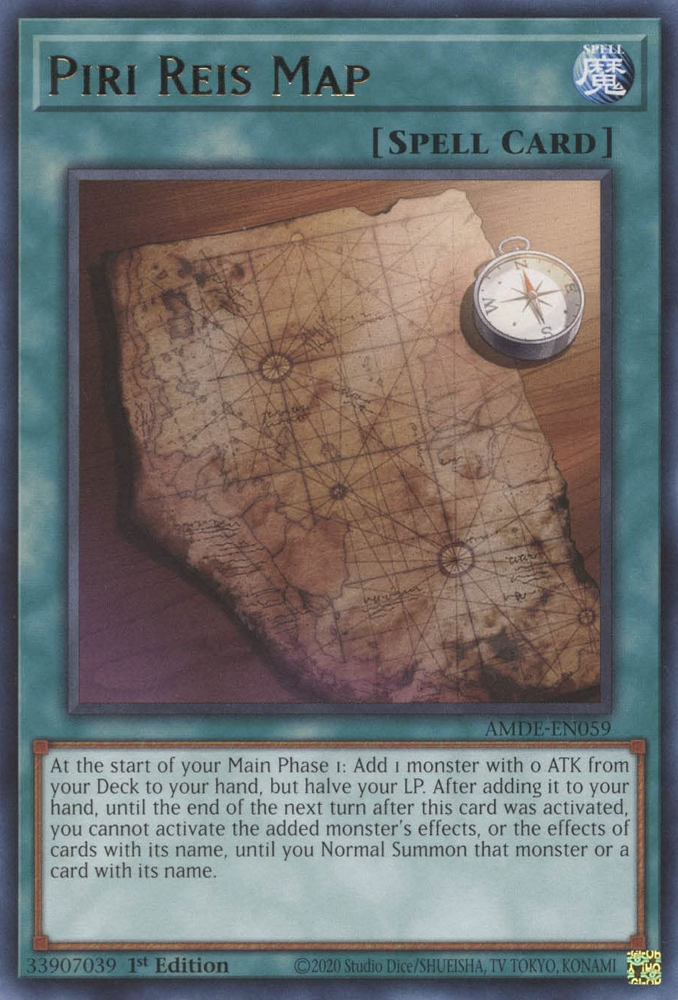 Piri Reis Map [AMDE-EN059] Rare | Good Games Morley