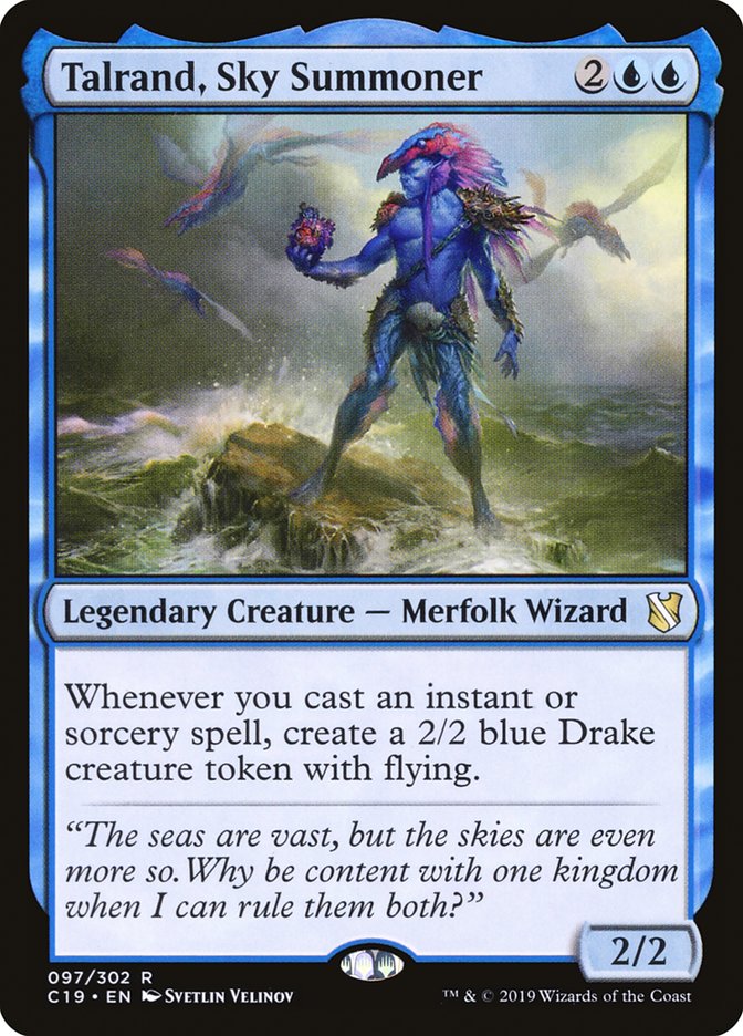 Talrand, Sky Summoner [Commander 2019] | Good Games Morley