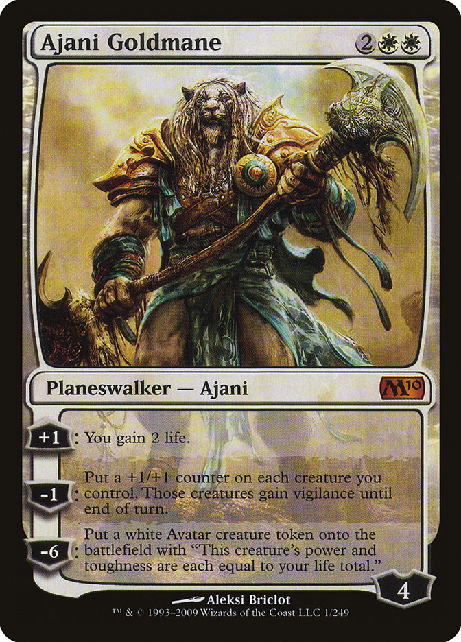 Ajani Goldmane [Magic 2010] | Good Games Morley
