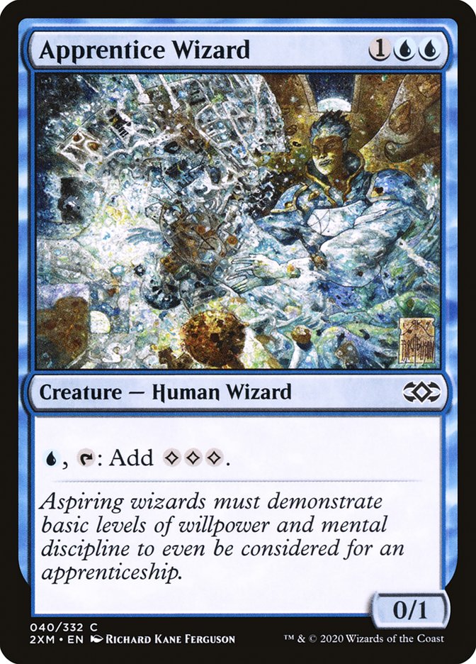 Apprentice Wizard [Double Masters] | Good Games Morley