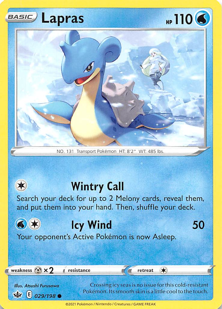Lapras (029/198) [Sword & Shield: Chilling Reign] | Good Games Morley