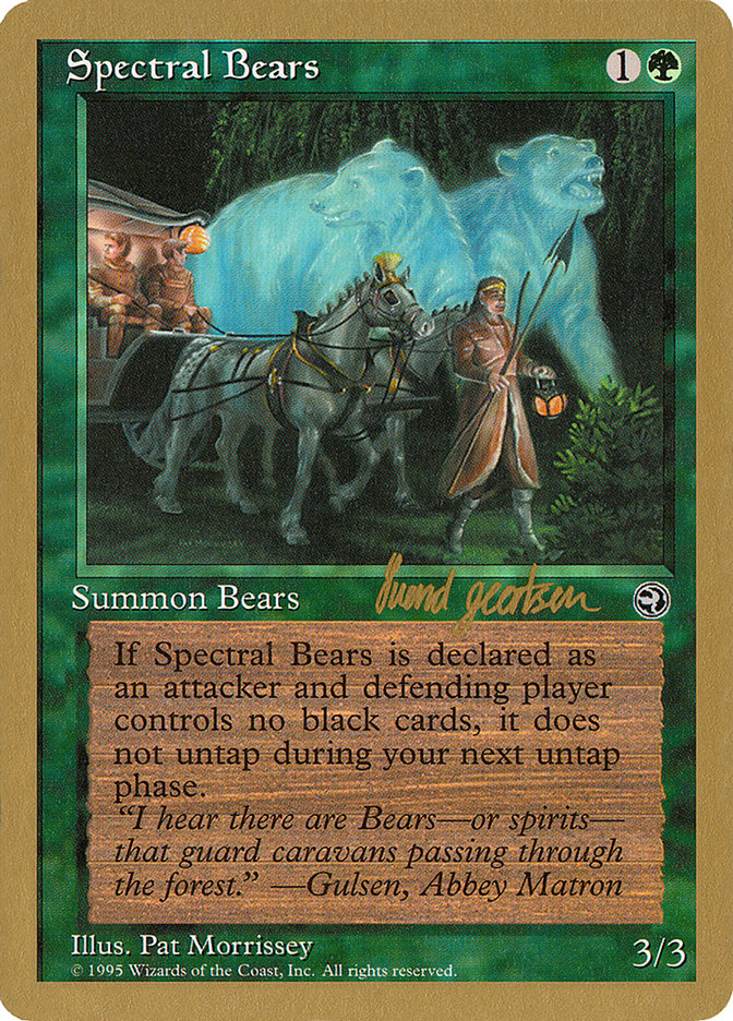 Spectral Bears (Svend Geertsen) [World Championship Decks 1997] | Good Games Morley