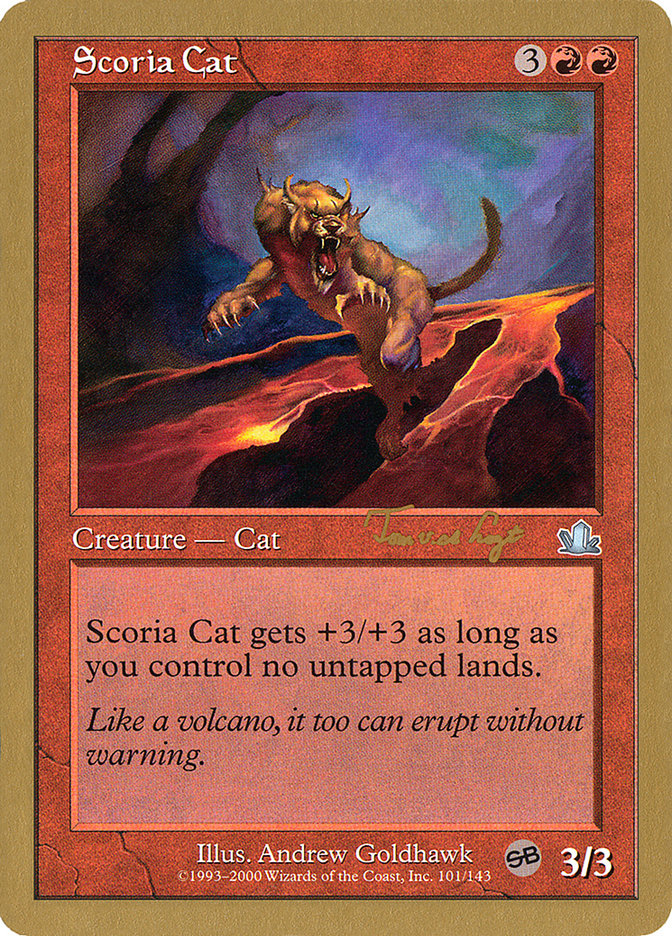 Scoria Cat (Tom van de Logt) (SB) [World Championship Decks 2001] | Good Games Morley