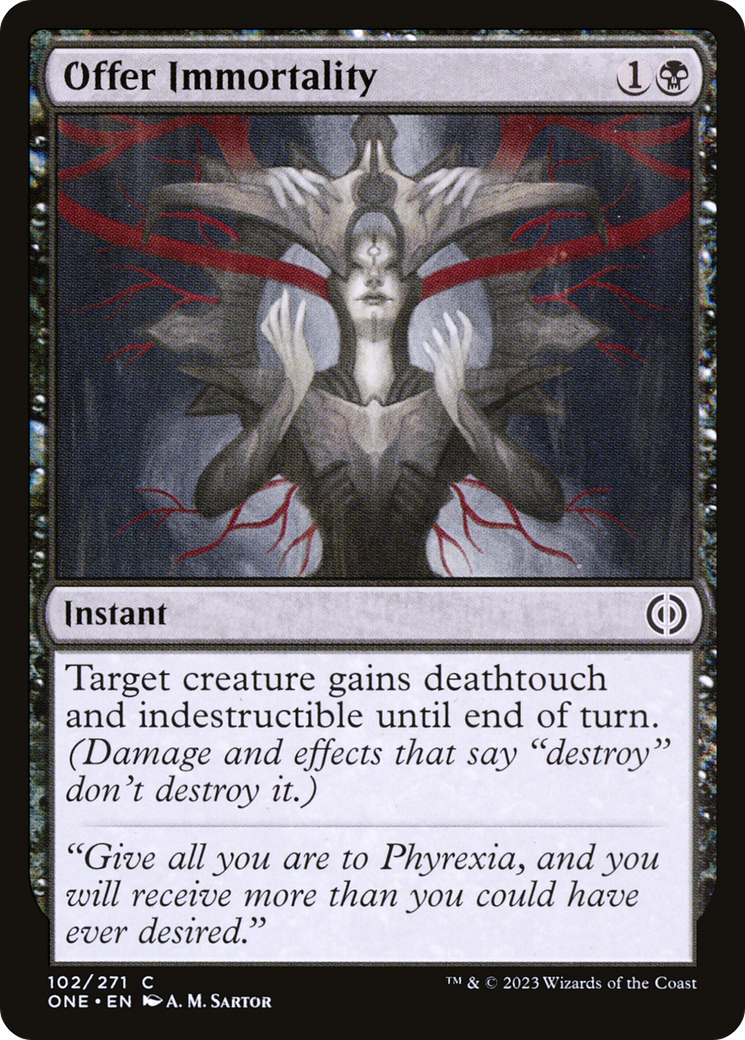Offer Immortality [Phyrexia: All Will Be One] | Good Games Morley