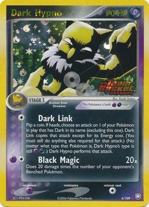 Dark Hypno (6/109) (Stamped) [EX: Team Rocket Returns] | Good Games Morley