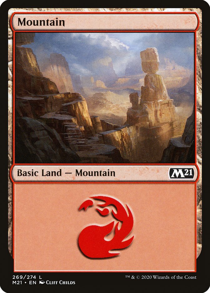 Mountain (269) [Core Set 2021] | Good Games Morley