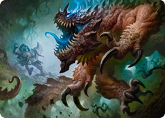 Basilisk Art Card [Dungeons & Dragons: Adventures in the Forgotten Realms Art Series] | Good Games Morley