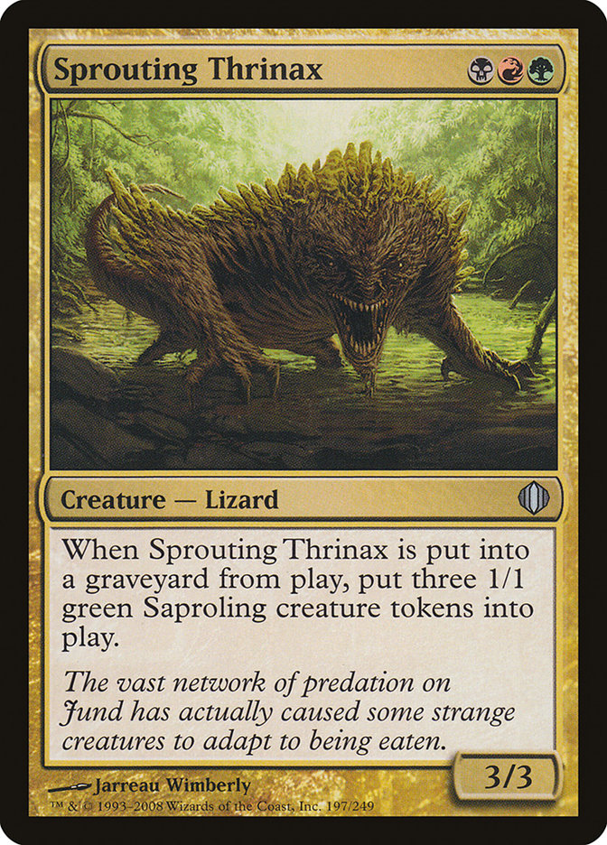 Sprouting Thrinax [Shards of Alara] | Good Games Morley