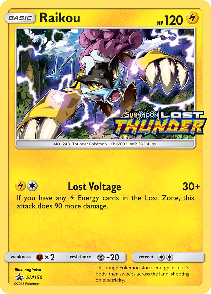 Raikou (SM150) [Sun & Moon: Black Star Promos] | Good Games Morley