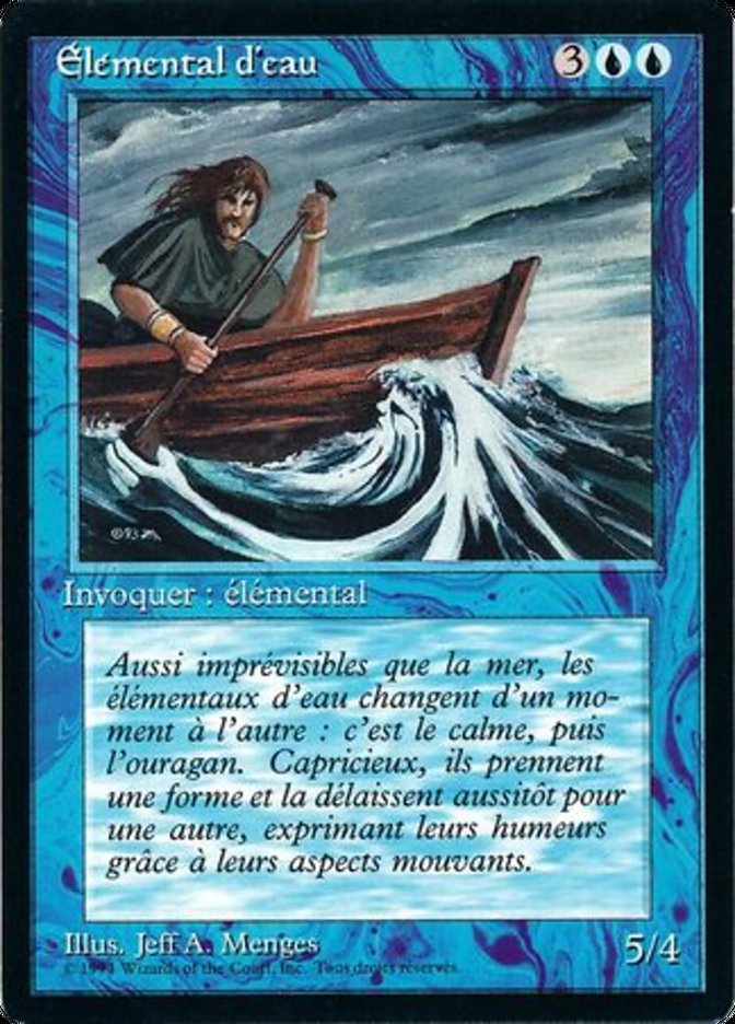 Water Elemental [Foreign Black Border] | Good Games Morley
