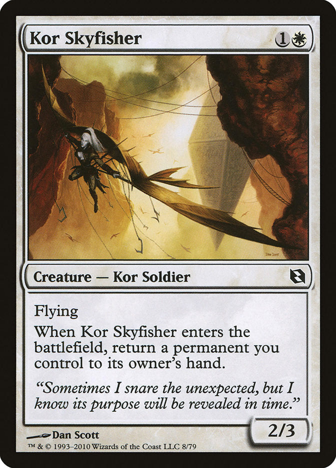 Kor Skyfisher [Duel Decks: Elspeth vs. Tezzeret] | Good Games Morley