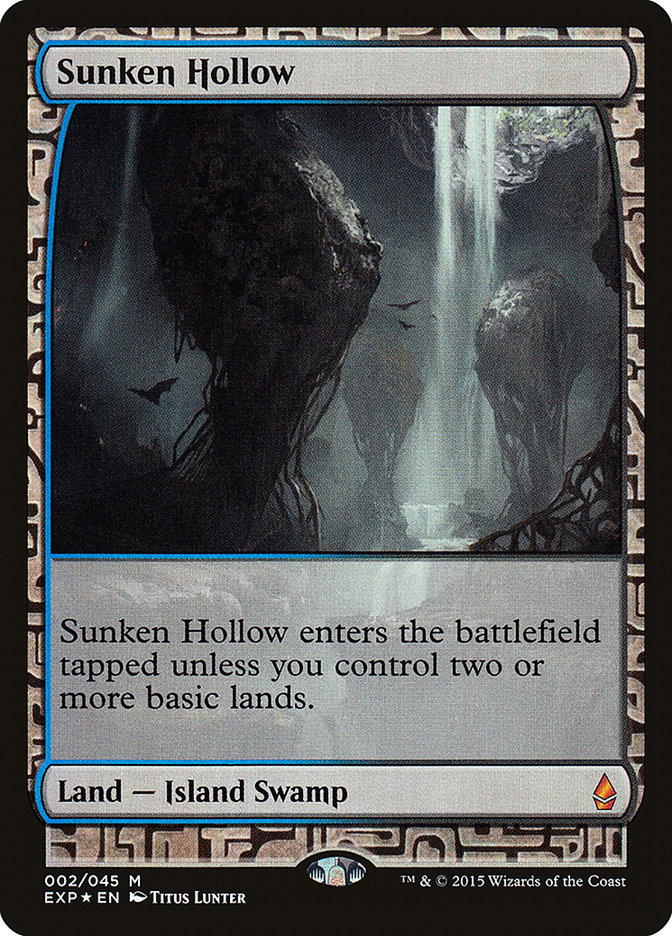 Sunken Hollow [Zendikar Expeditions] | Good Games Morley