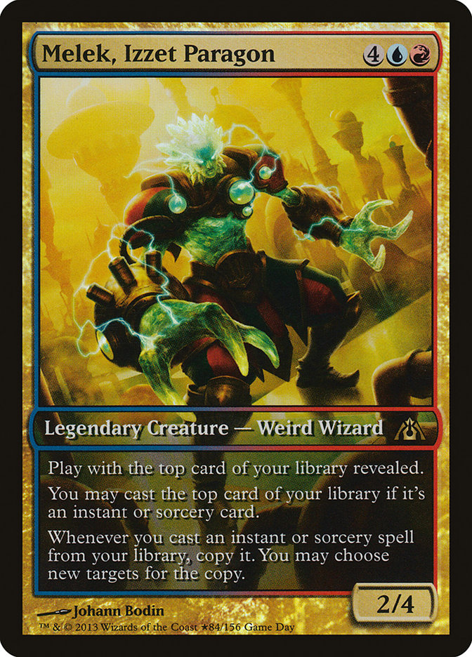 Melek, Izzet Paragon (Game Day) [Dragon's Maze Promos] | Good Games Morley