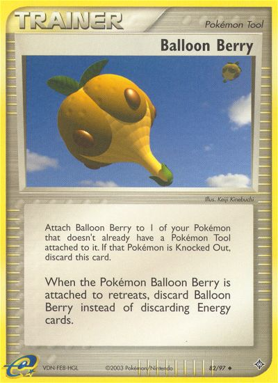 Balloon Berry (82/97) [EX: Dragon] | Good Games Morley