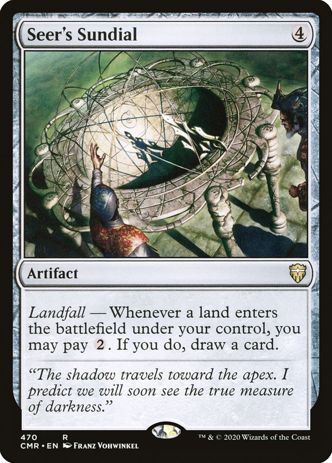 Seer's Sundial [Commander Legends] | Good Games Morley