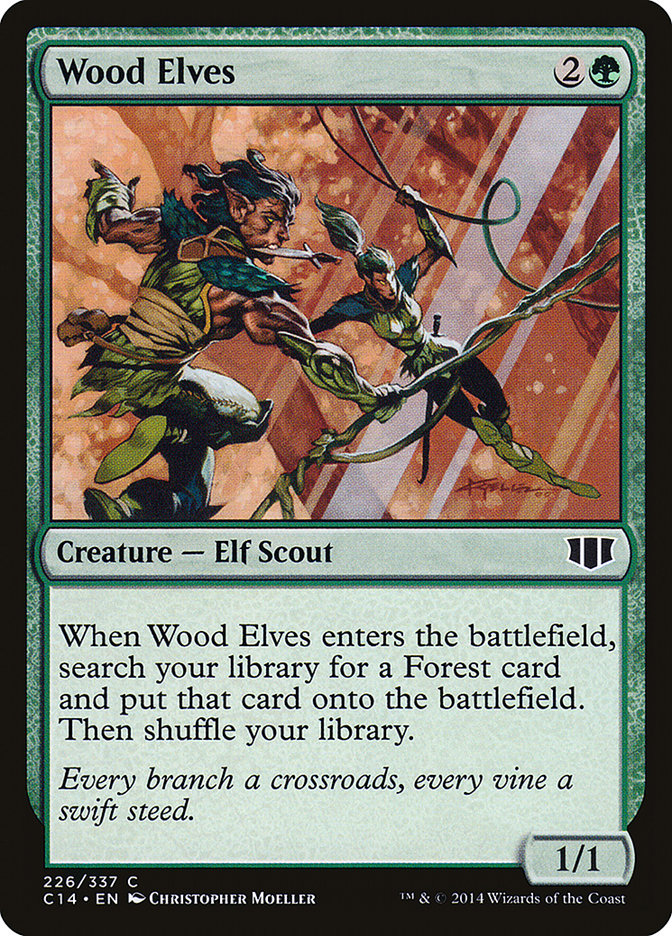 Wood Elves [Commander 2014] | Good Games Morley