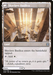 Skyclave Cleric // Skyclave Basilica [Zendikar Rising] | Good Games Morley