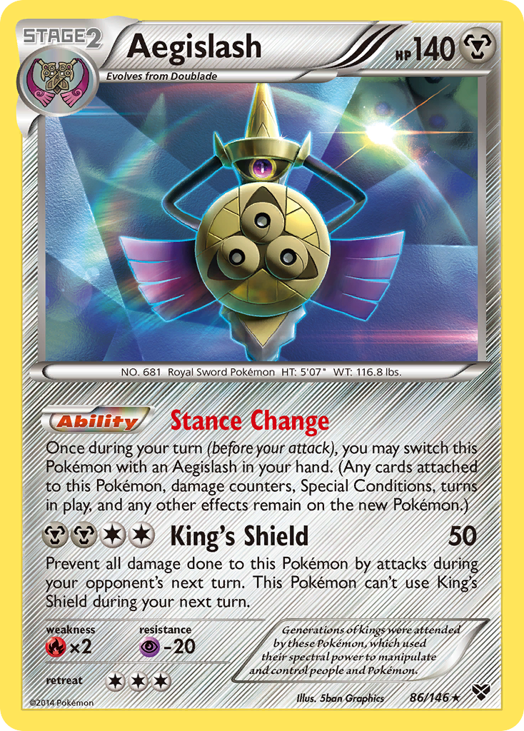 Aegislash (86/146) [XY: Base Set] | Good Games Morley