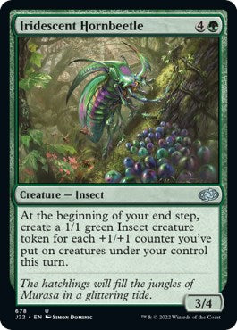 Iridescent Hornbeetle [Jumpstart 2022] | Good Games Morley