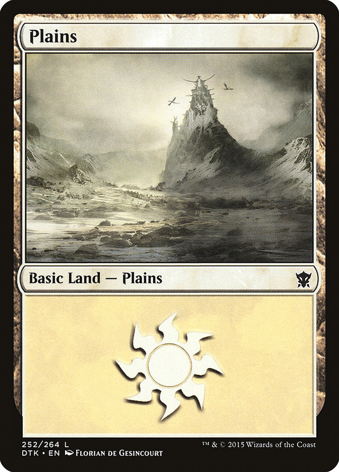 Plains (252) [Dragons of Tarkir] | Good Games Morley